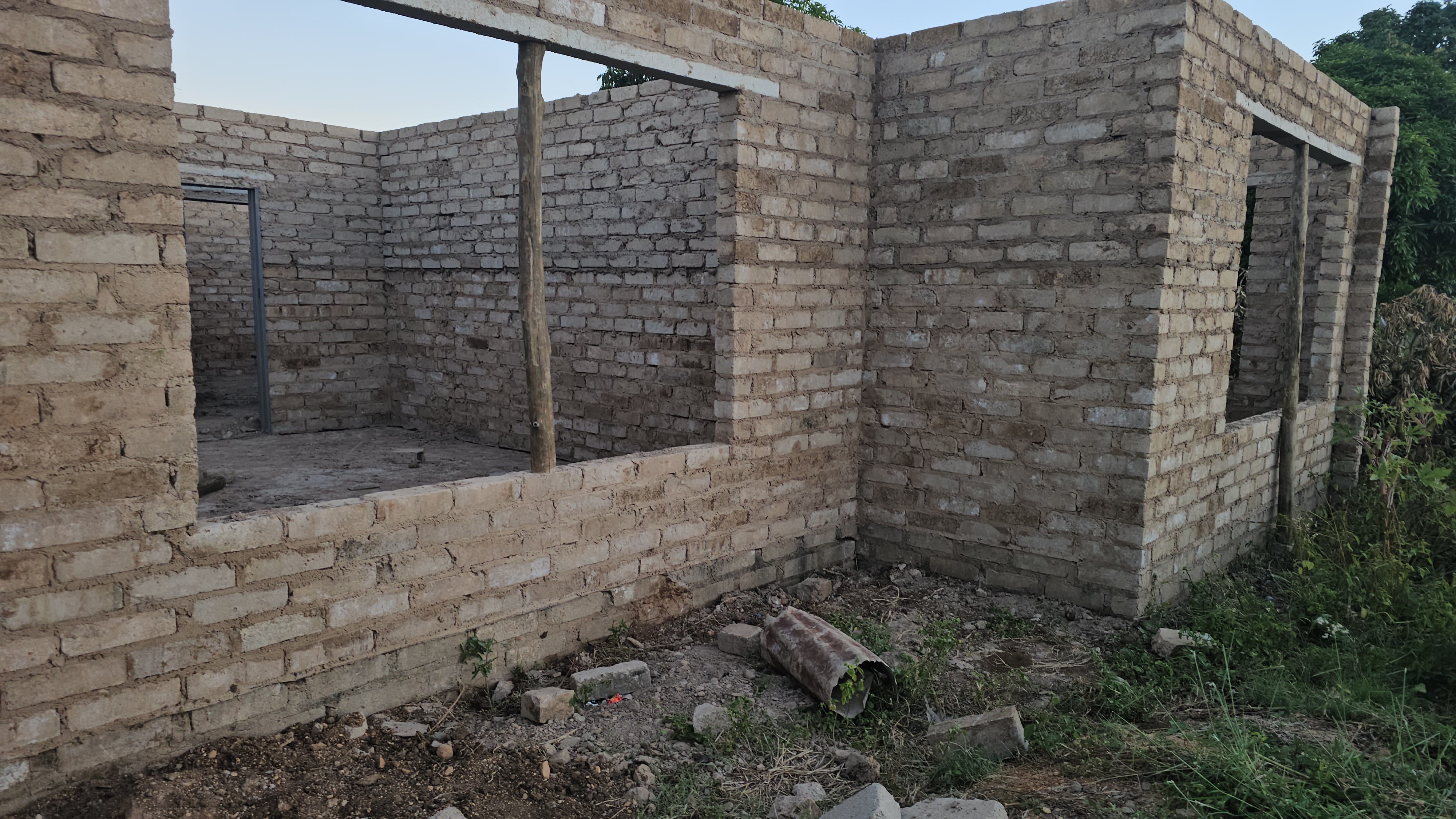 2 bedrooms flat — construction project